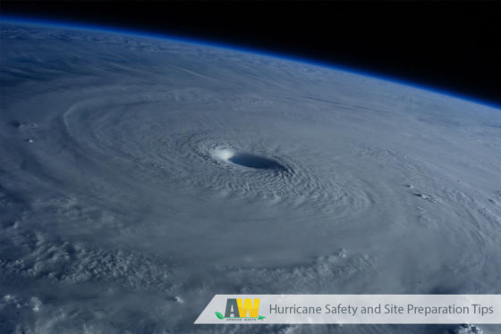 Hurricane Safety and Site Preparation Tips from Arwood Waste