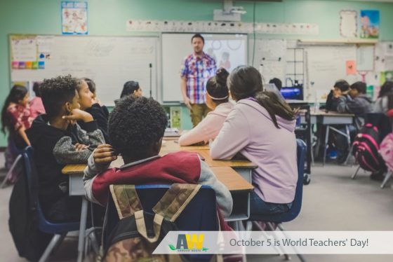 Arwood Waste Celebrates Teachers on World Teachers' Day! Arwood Waste Celebrates Teachers on World Teachers' Day!
